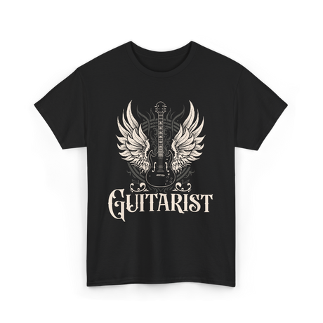 Guitarist Guitar Musician T-Shirt - Black