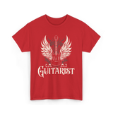 Guitarist Guitar Musician T-Shirt - Red