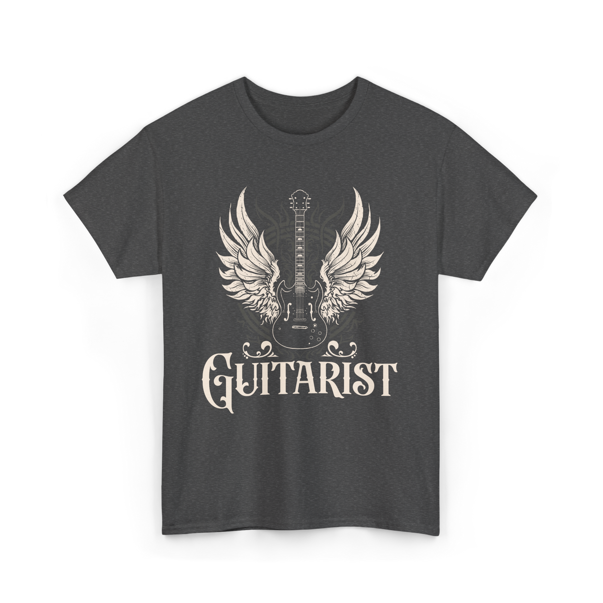 Guitarist Guitar Musician T-Shirt - Dark Heather