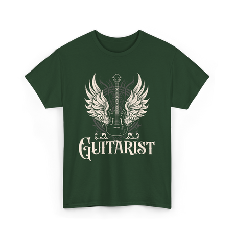 Guitarist Guitar Musician T-Shirt - Forest Green