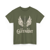 Guitarist Guitar Musician T-Shirt - Military Green