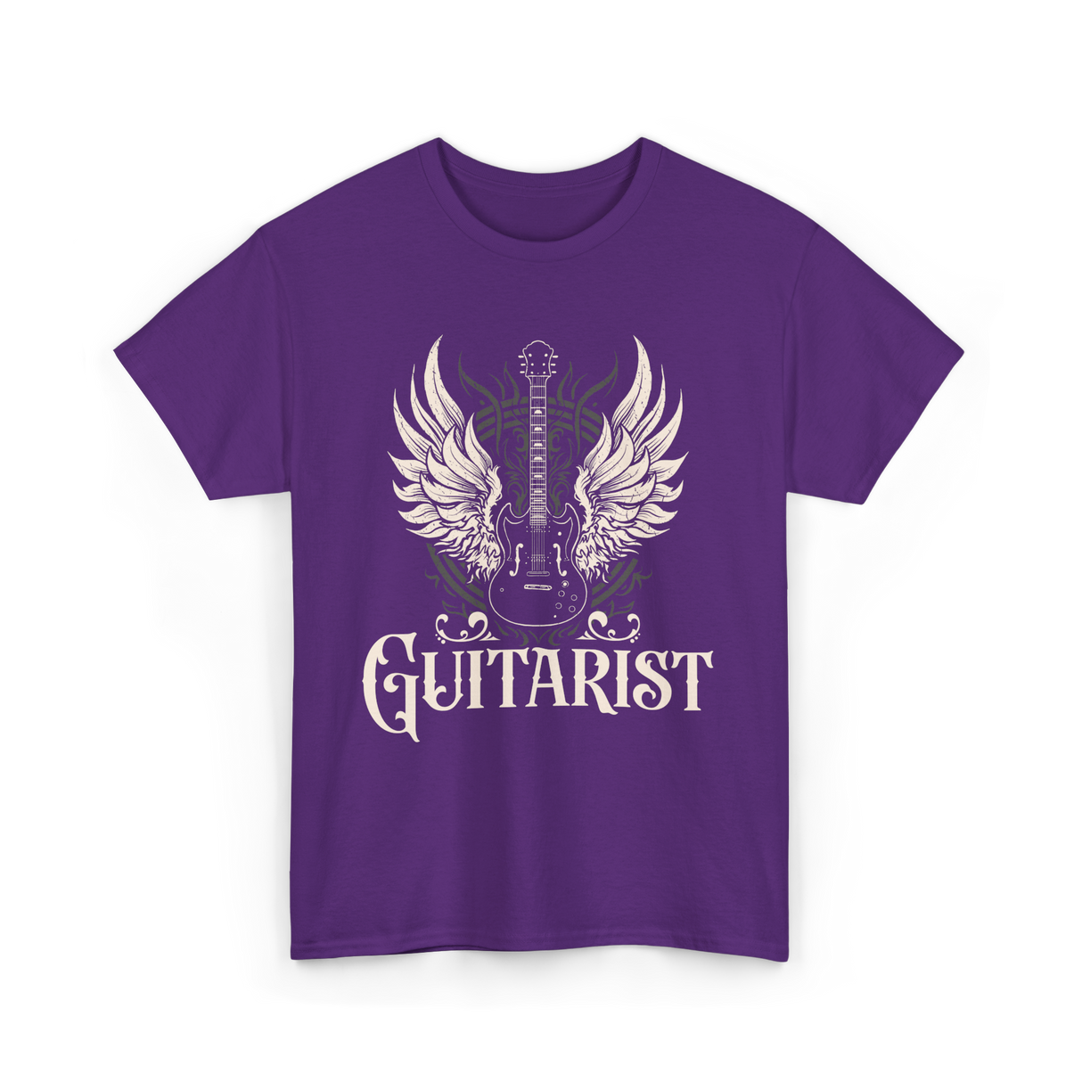 Guitarist Guitar Musician T-Shirt - Purple