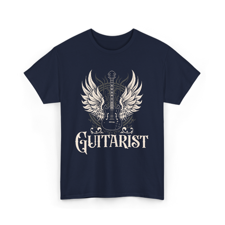 Guitarist Guitar Musician T-Shirt - Navy