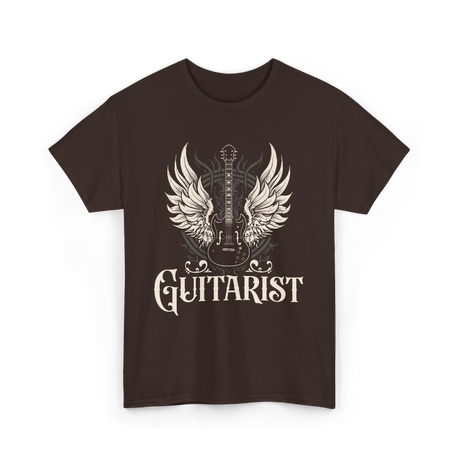 Guitarist Guitar Musician T-Shirt - Dark Chocolate