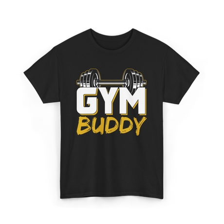 Gym Buddy Fitness Workout T-Shirt - Black