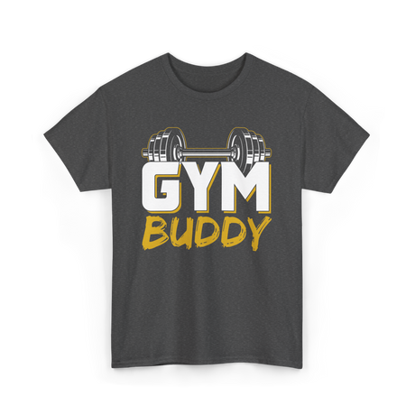 Gym Buddy Fitness Workout T-Shirt - Dark Heather