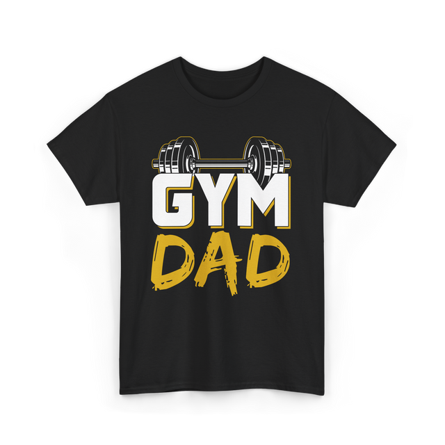 Gym Dad Fitness Training Workout T-Shirt - Black