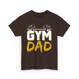 Gym Dad Fitness Training Workout T-Shirt - Dark Chocolate