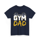 Gym Dad Fitness Training Workout T-Shirt - Navy