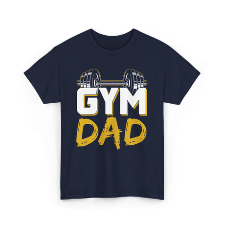 Gym Dad Fitness Training Workout T-Shirt - Navy