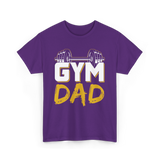 Gym Dad Fitness Training Workout T-Shirt - Purple