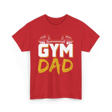 Gym Dad Fitness Training Workout T-Shirt - Red