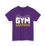 Gym Grandma Fitness Workout T-Shirt - Purple