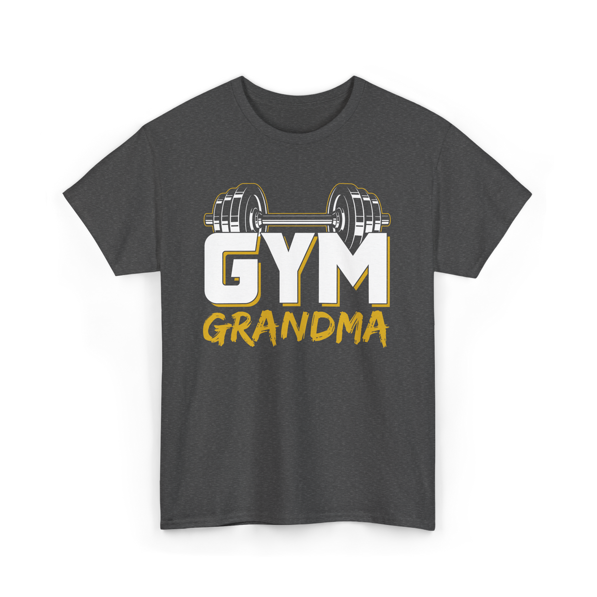 Gym Grandma Fitness Workout T-Shirt - Dark Heather