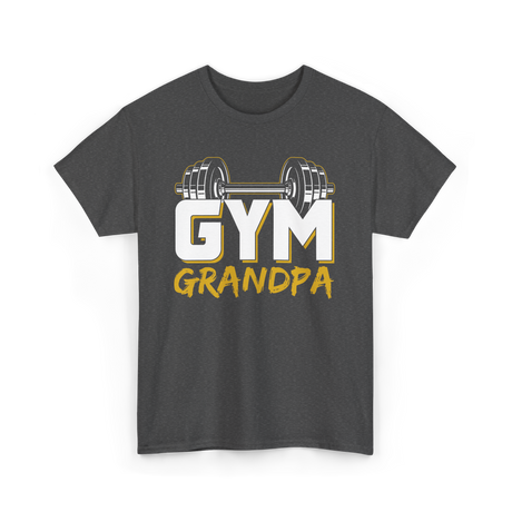 Gym Grandpa Fitness Trainer T-Shirt - Dark Heather