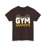 Gym Grandpa Fitness Trainer T-Shirt - Dark Chocolate