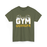 Gym Grandpa Fitness Trainer T-Shirt - Military Green