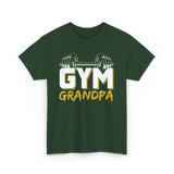 Gym Grandpa Fitness Trainer T-Shirt - Forest Green