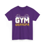 Gym Grandpa Fitness Trainer T-Shirt - Purple