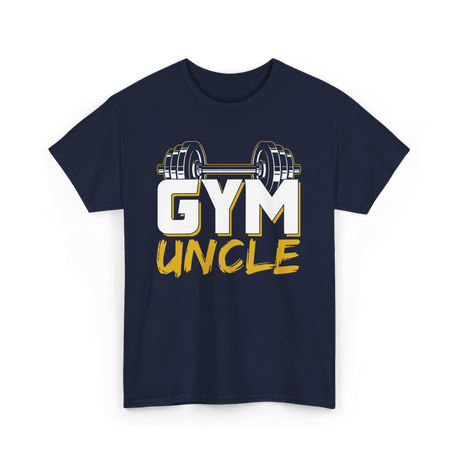 Gym Uncle Weightlifting Fitness T-Shirt - Navy