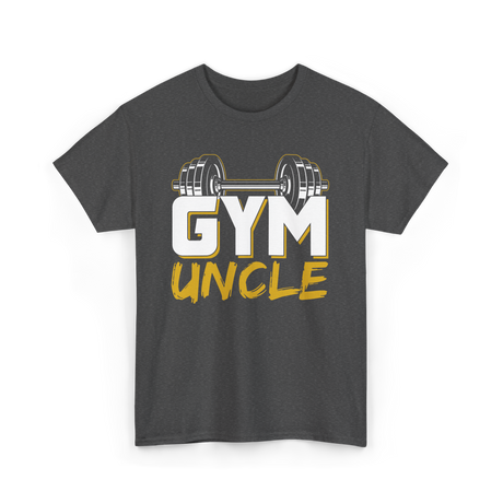 Gym Uncle Weightlifting Fitness T-Shirt - Dark Heather