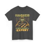 Hacker Cyber Security Expert T-Shirt - Dark Heather