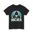 Hacker Hacker Coding Program T-Shirt - Black