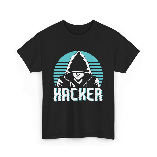 Hacker Hacker Coding Program T-Shirt - Black