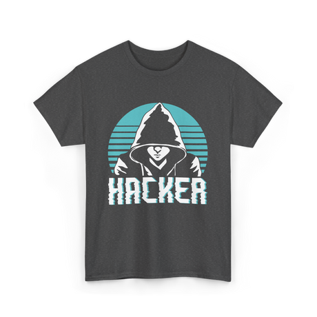 Hacker Hacker Coding Program T-Shirt - Dark Heather