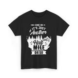 Half Mile Hiking Adventure T-Shirt - Black