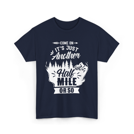 Half Mile Hiking Adventure T-Shirt - Navy