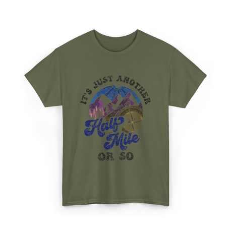 Half Mile Hiking T-Shirt - Military Green