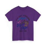 Half Mile Hiking T-Shirt - Purple