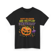 Halloween Birthday Celebration T-Shirt - Black