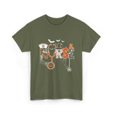 Halloween Nurse Nurse T-Shirt - Military Green