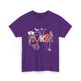 Halloween Nurse Nurse T-Shirt - Purple