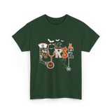 Halloween Nurse Nurse T-Shirt - Forest Green