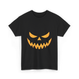 Halloween Pumpkin Face Costume T-Shirt - Black