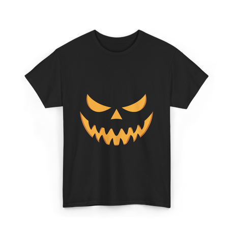 Halloween Pumpkin Face Costume T-Shirt - Black