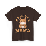 Hamster Mama Hamster Lover T-Shirt - Dark Chocolate