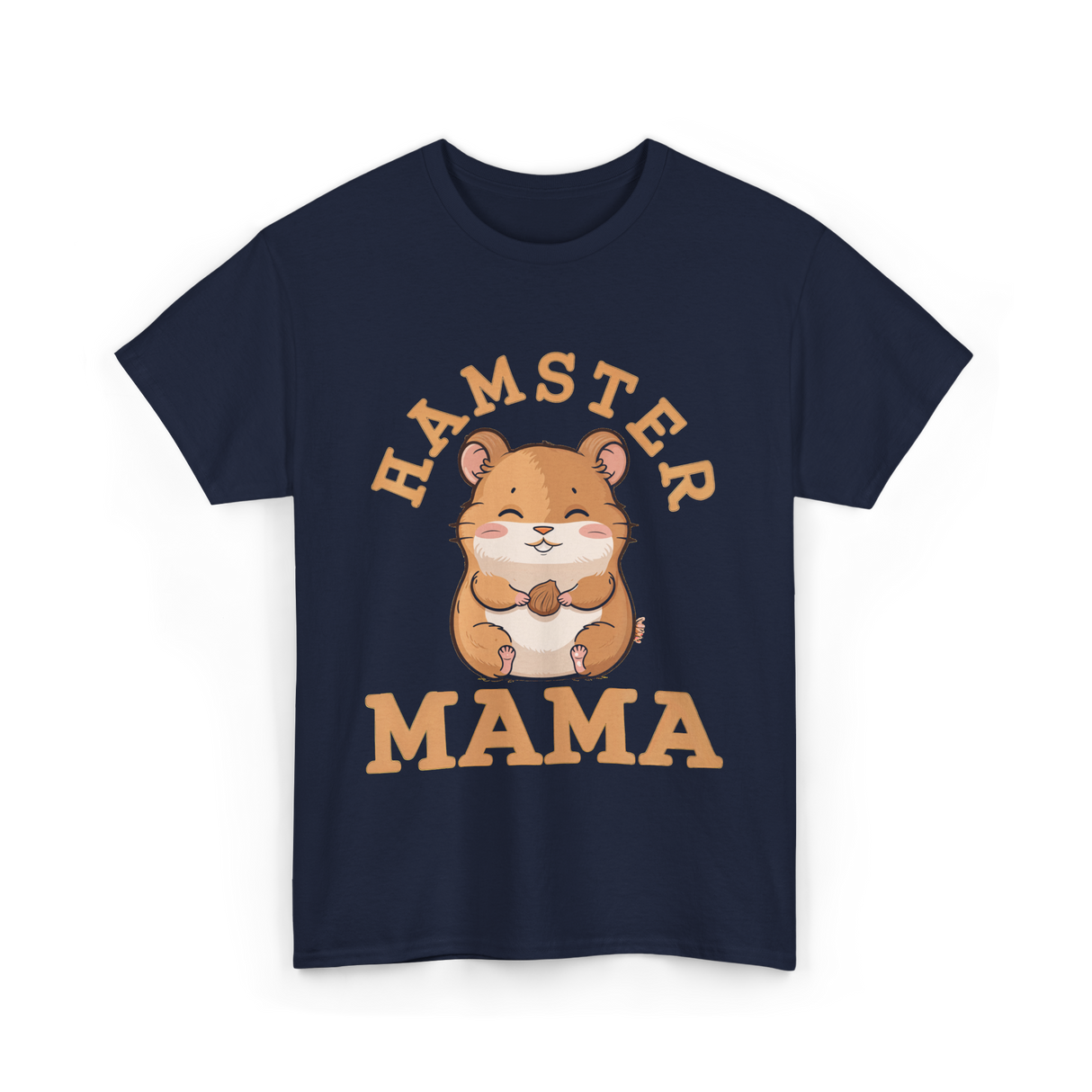 Hamster Mama Hamster Lover T-Shirt - Navy