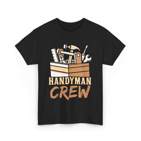 Handyman Crew Handyman Tools T-Shirt - Black