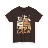 Handyman Crew Handyman Tools T-Shirt - Dark Chocolate