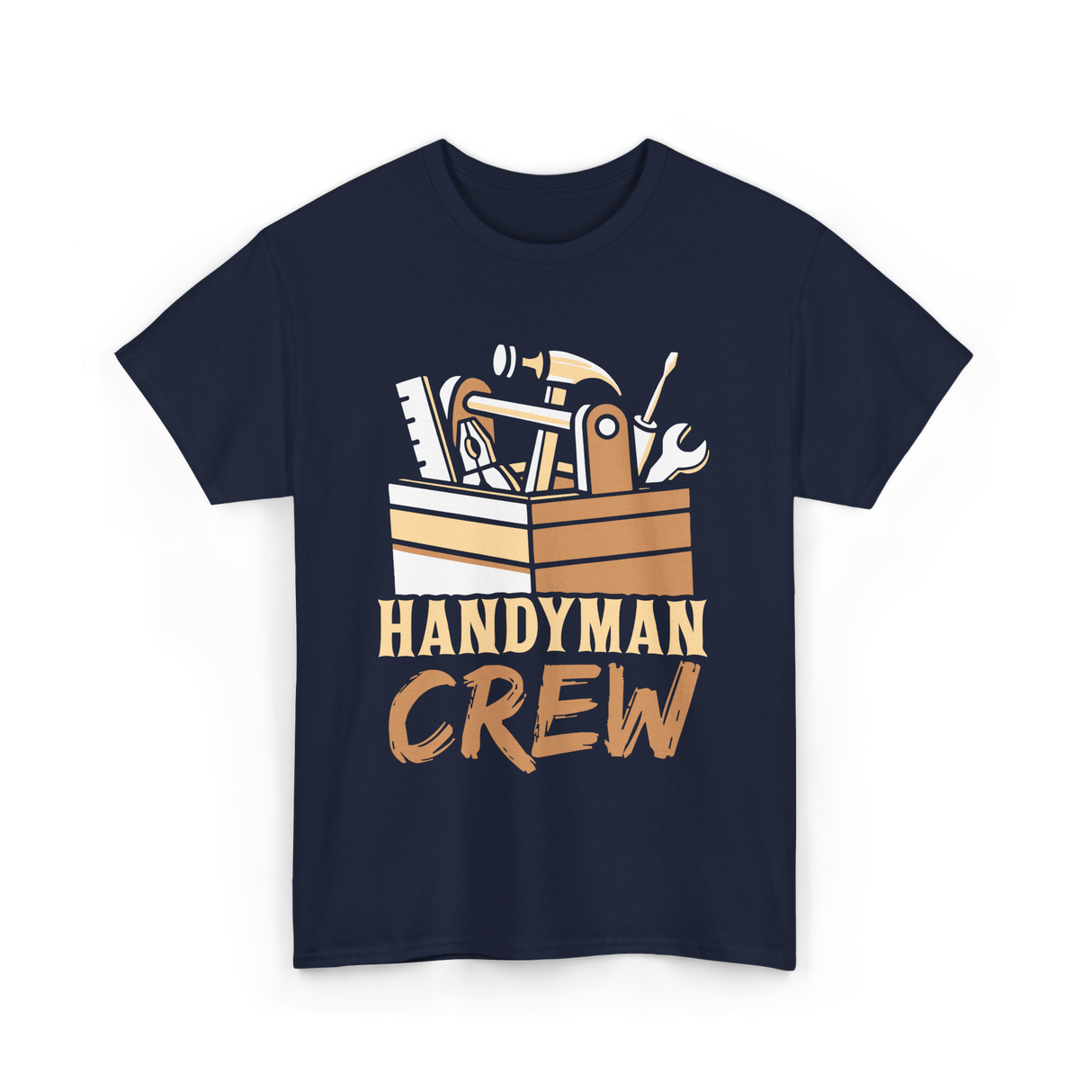 Handyman Crew Handyman Tools T-Shirt - Navy