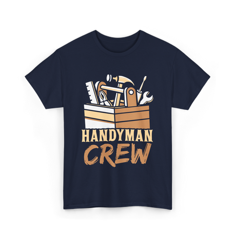 Handyman Crew Handyman Tools T-Shirt - Navy