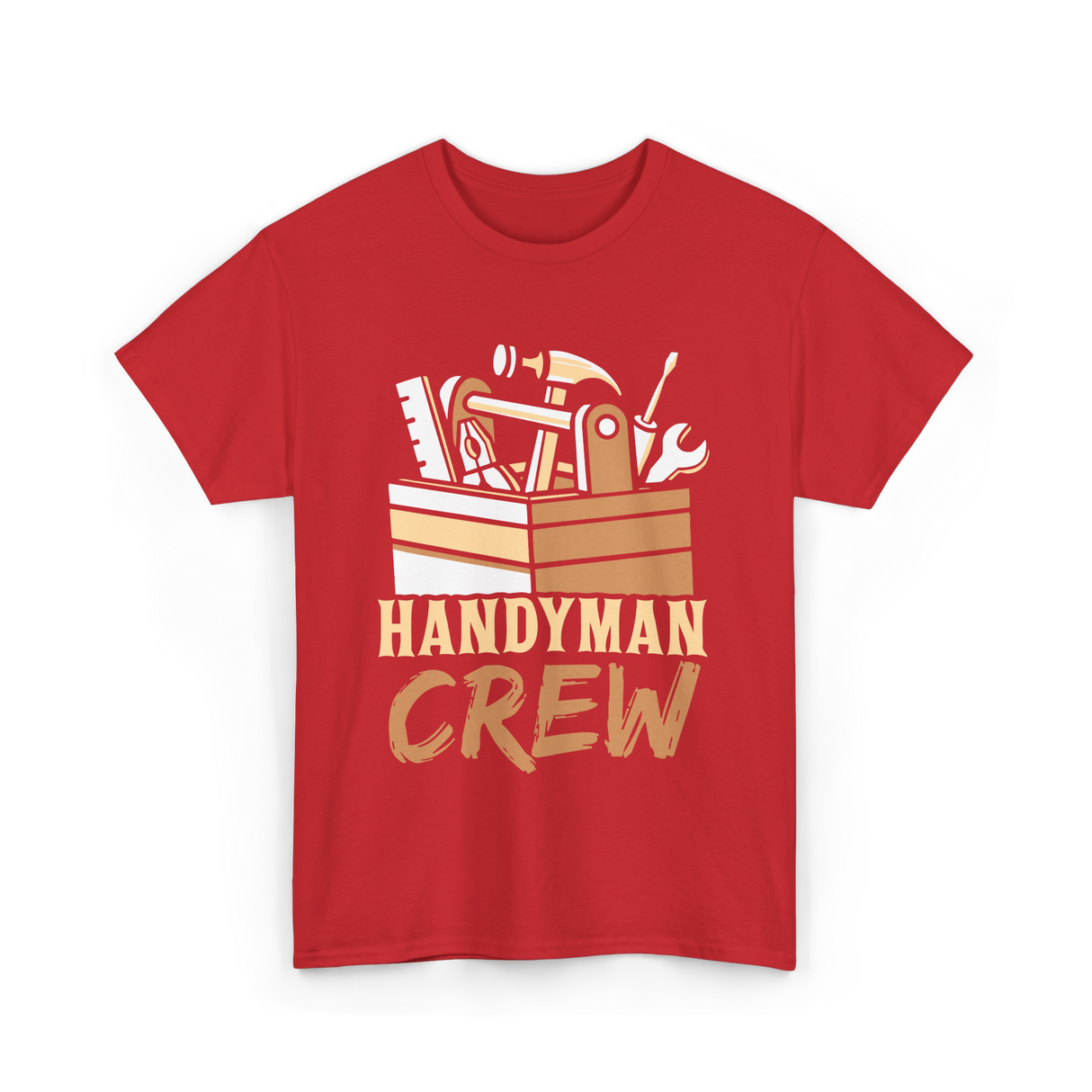 Handyman Crew Handyman Tools T-Shirt - Red