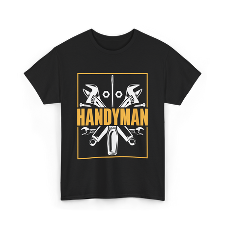 Handyman Handyman Tools Repair T-Shirt - Black