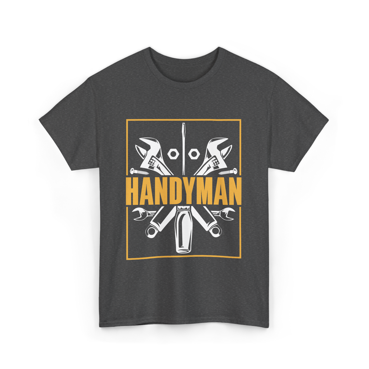 Handyman Handyman Tools Repair T-Shirt - Dark Heather