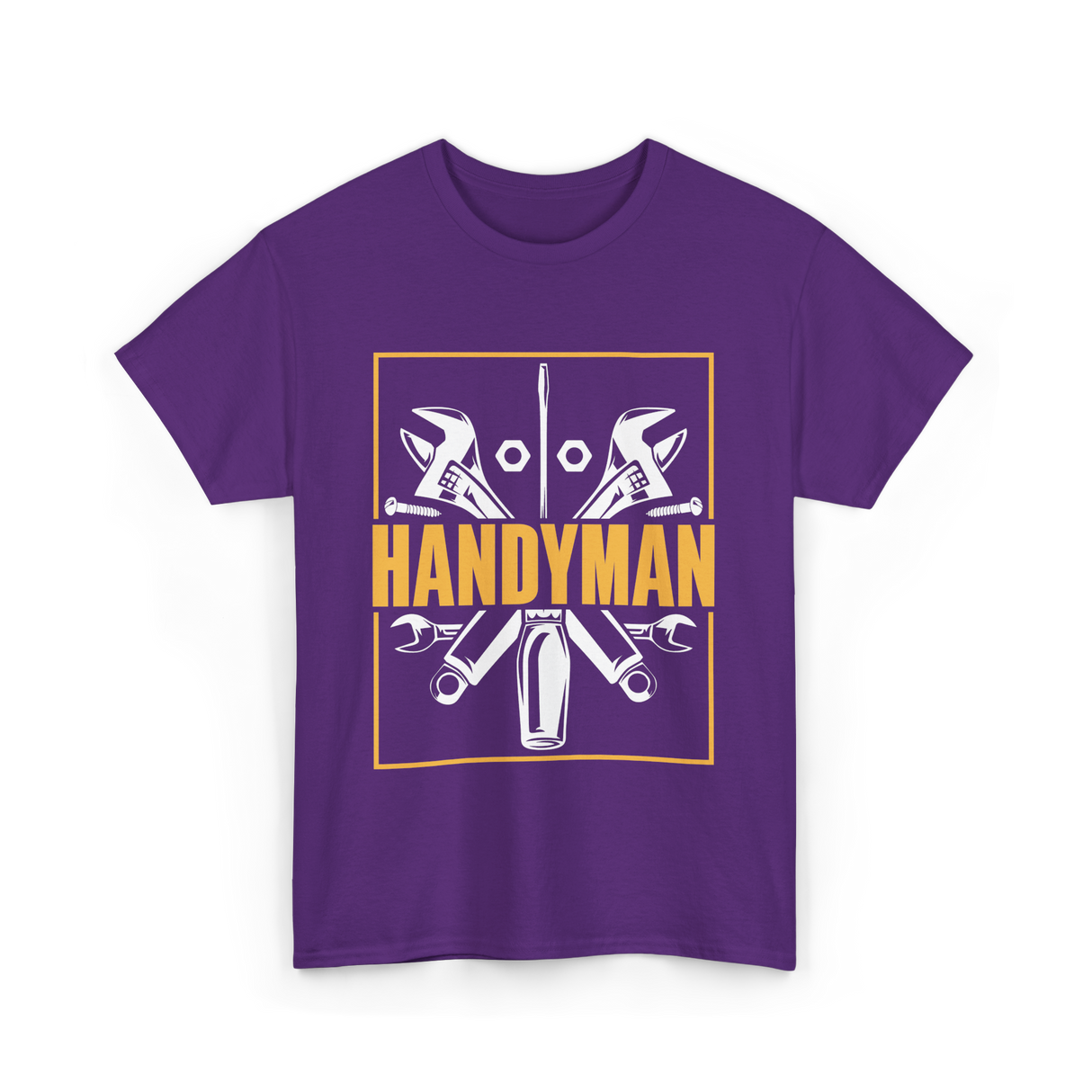 Handyman Handyman Tools Repair T-Shirt - Purple