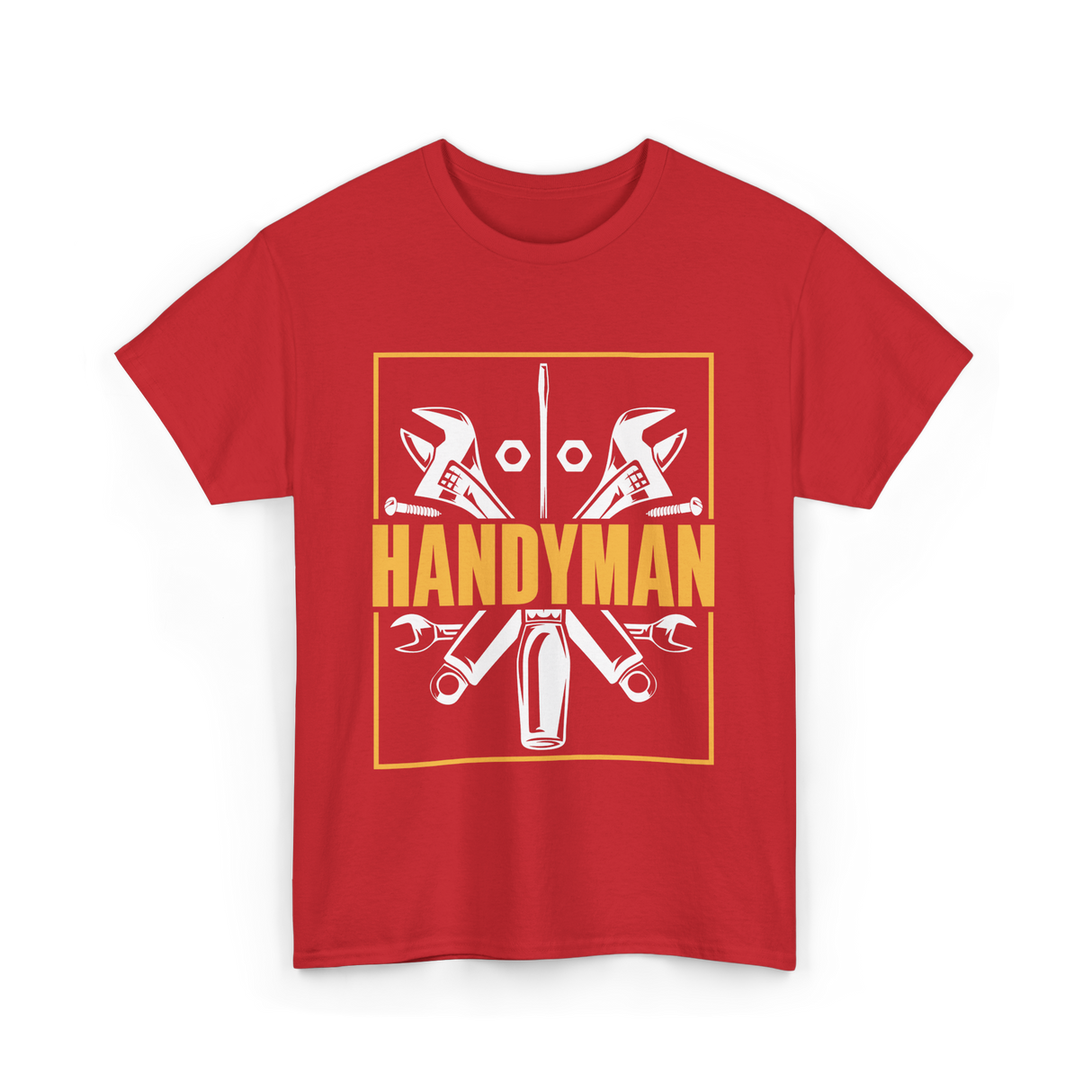 Handyman Handyman Tools Repair T-Shirt - Red